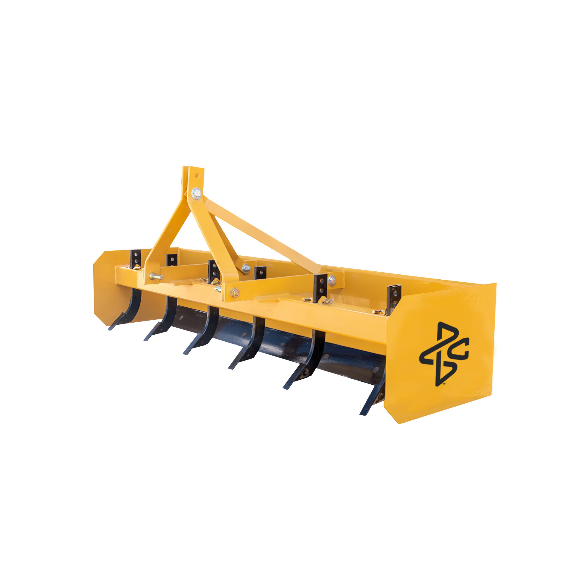 7' Box Blade, 6 Shank (heat treated cutting edge)